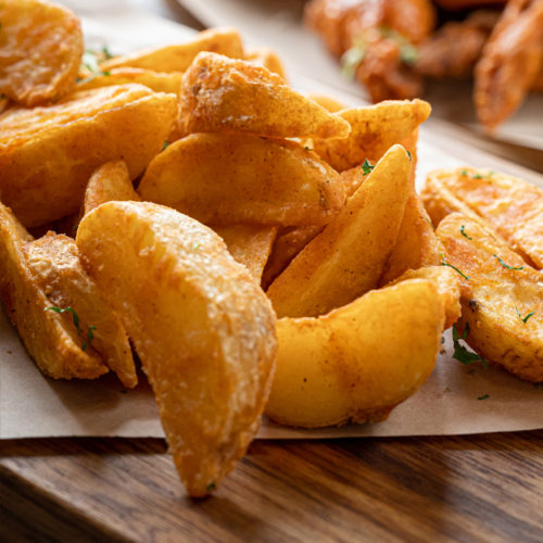SNACKS, FRIES, EMPANADAS & CHURROS