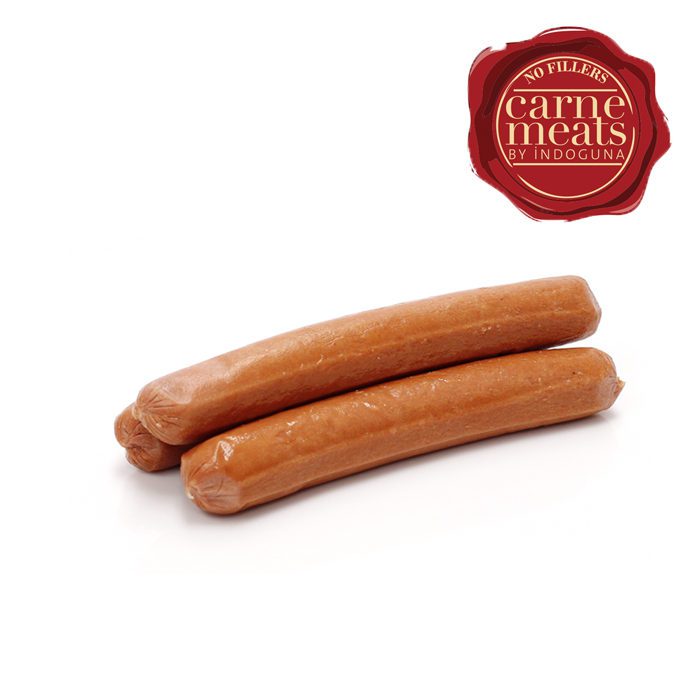Frozen Cooked Beef Hotdog 16-17cm | 1kg