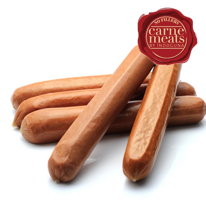 Frozen Cooked Chicken Hotdog 16-17cm,7″ | 1kg
