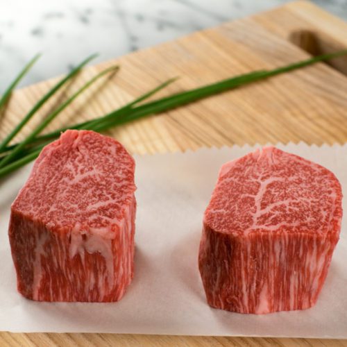 Chocolate Fed Wagyu Tenderloin Filet Mignon Steak | 200g | MB9+