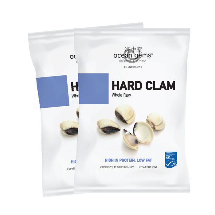 Raw Clams Whole 40/60 | 1kg