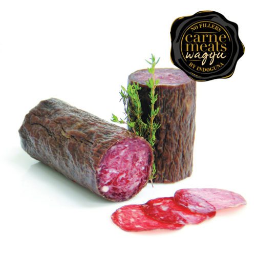 Wagyu Beef Peppercorn Salami 200g Sliced