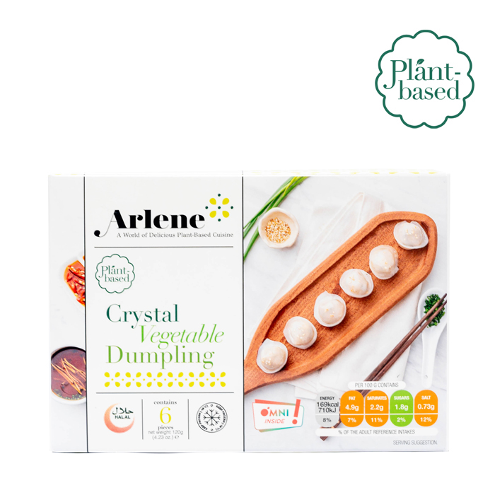 Frozen Plant Based Crystal Vegetable Dumpling 20g | 6pc